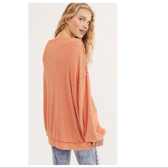 FREE PEOPLE BOHO TUNIC PULLOVER TOP A3C - Picture 3 of 16